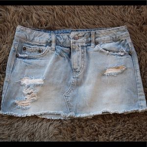 American Eagle jeans skirt, size 2